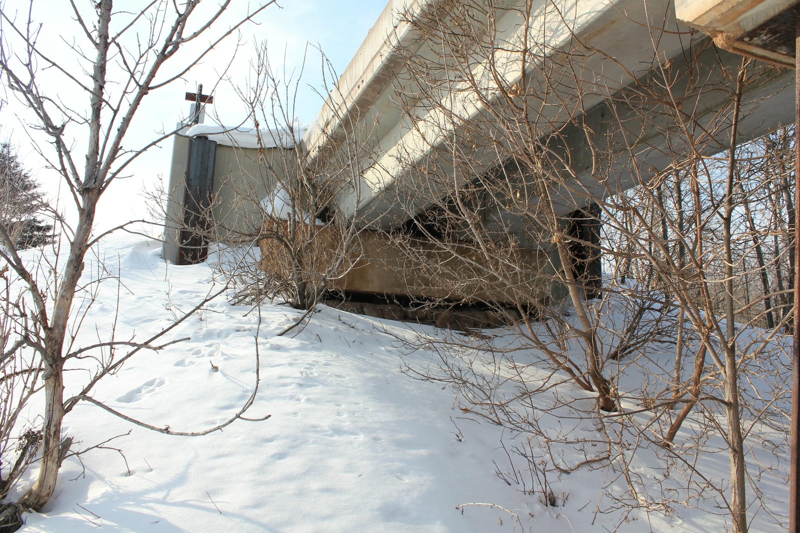 West abutment
